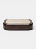 Abi Glossy Wood And Ivory Onyx