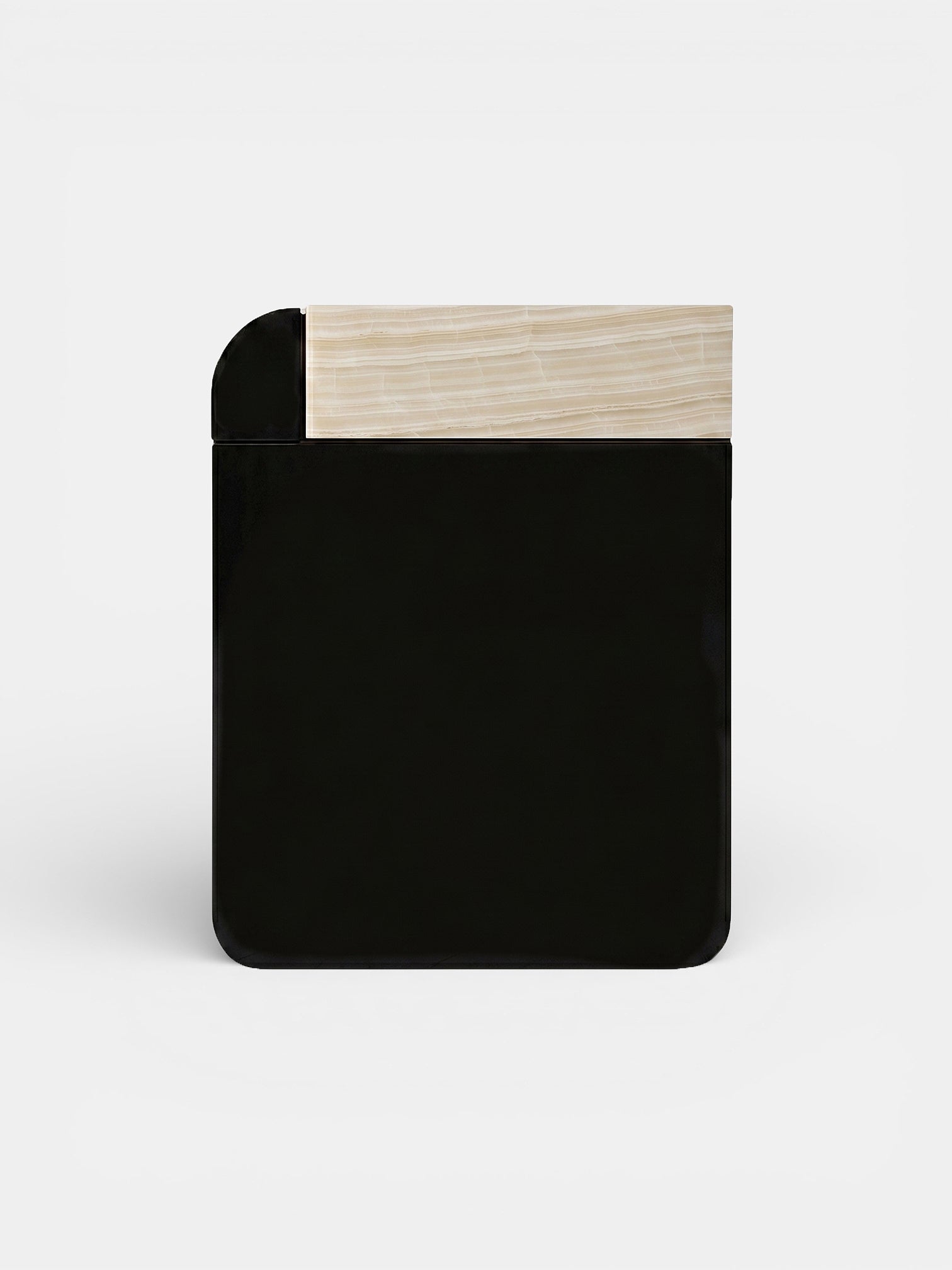 Amo Black Storage Table