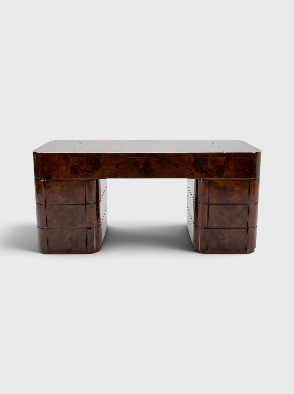 Andrea Dark Burl Wood Vanity