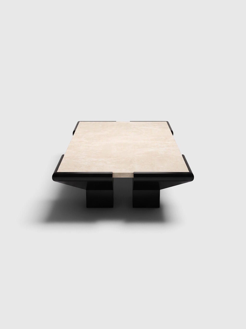 Anour Black Wood And Travertine