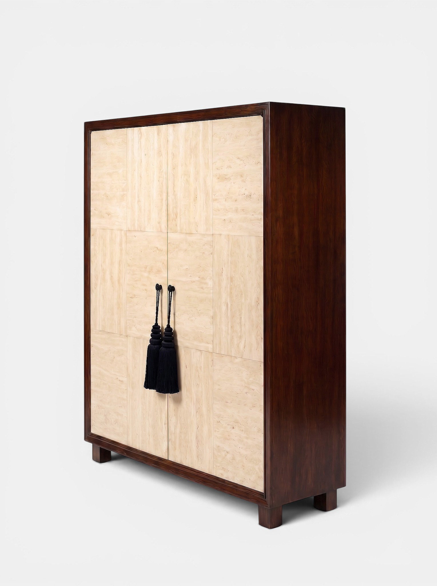 Emilie Travertine And Wood Storage