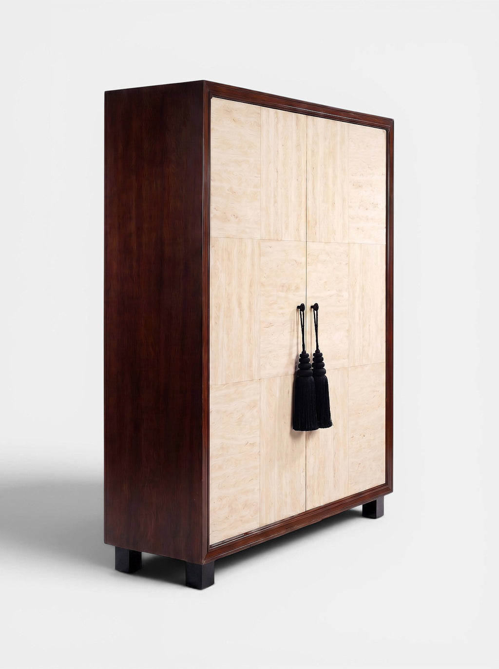 Emilie Travertine And Wood Storage