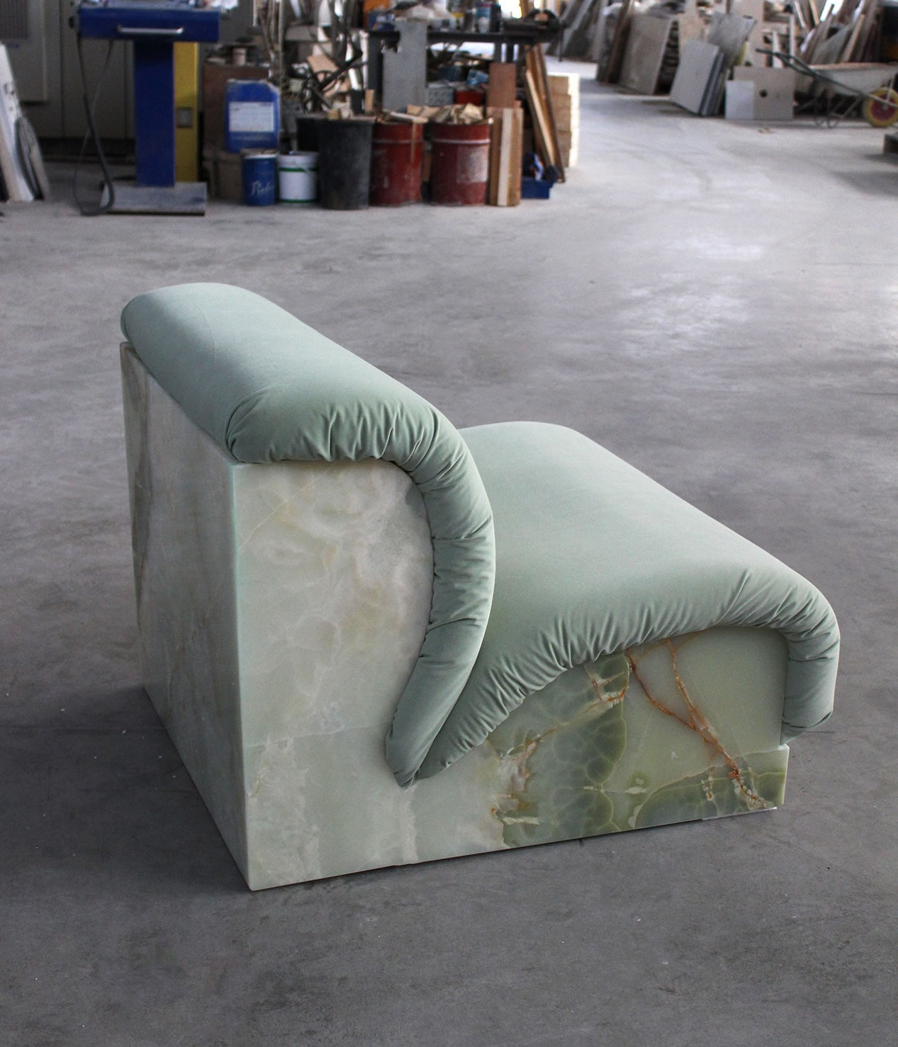 MARBERA MV000 luxury chair - alternative angle Italian crafted furniture with premium finishes