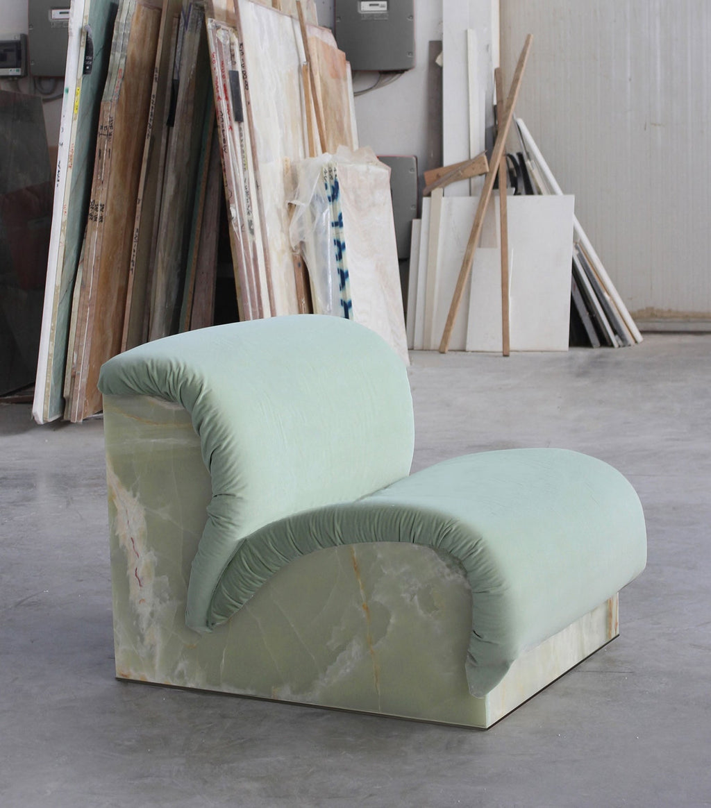 MARBERA MV000 Italian luxury chair - elegant design with premium materials and marble details