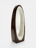 Harch Brown And White Onyx Mirror