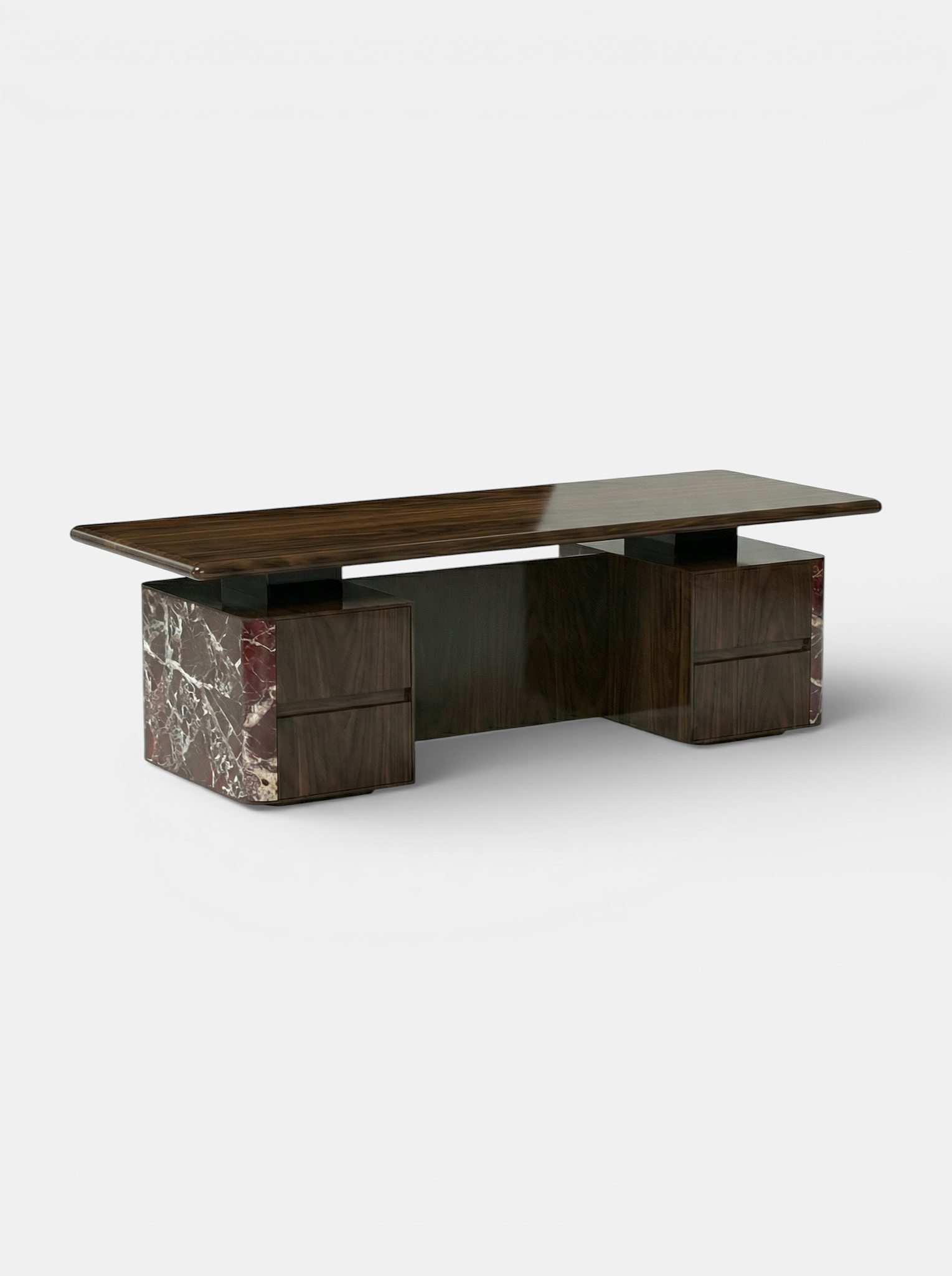 Holly Rosso Levanto And Wood Desk