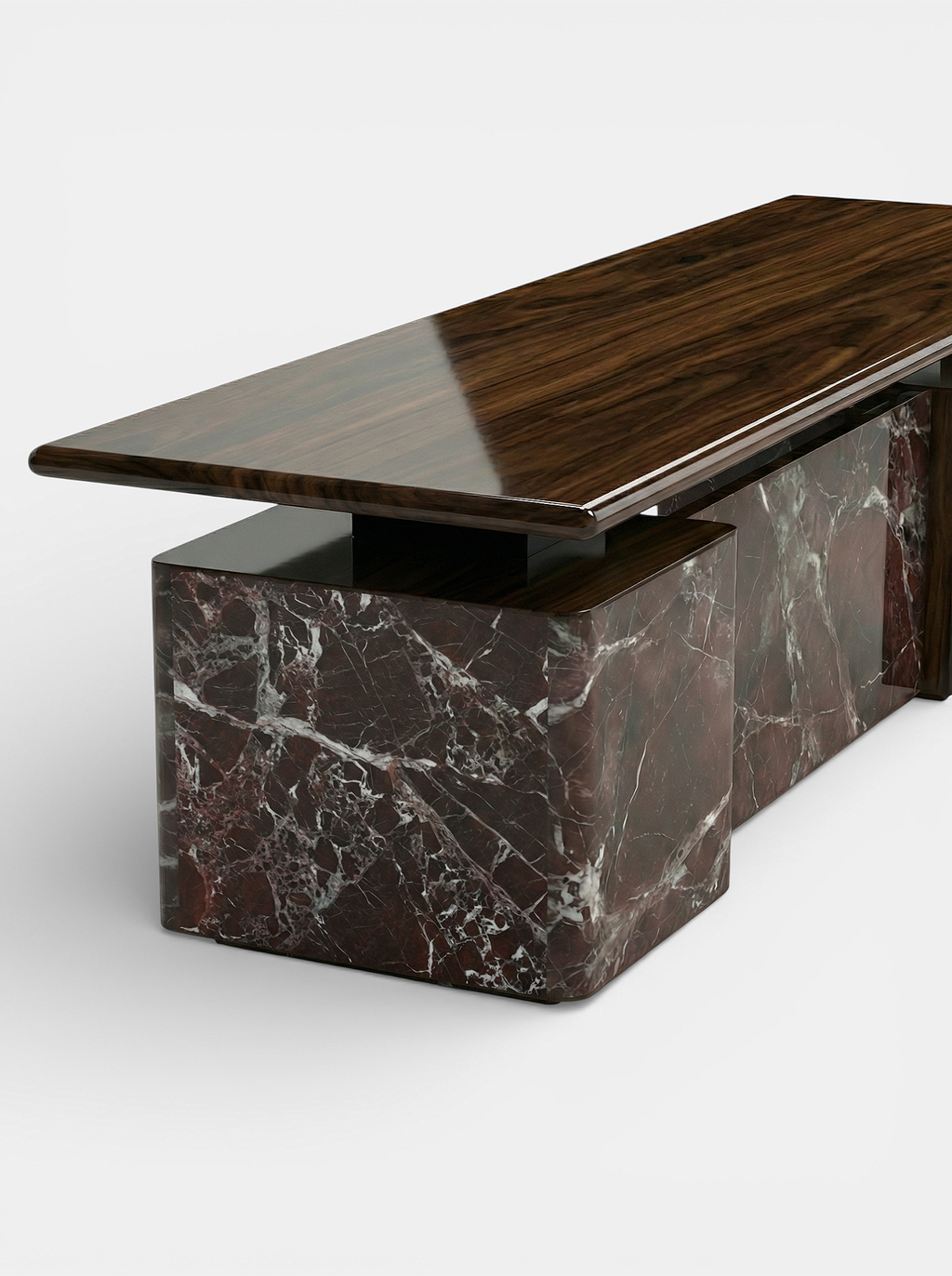 Holly Rosso Levanto And Wood Desk