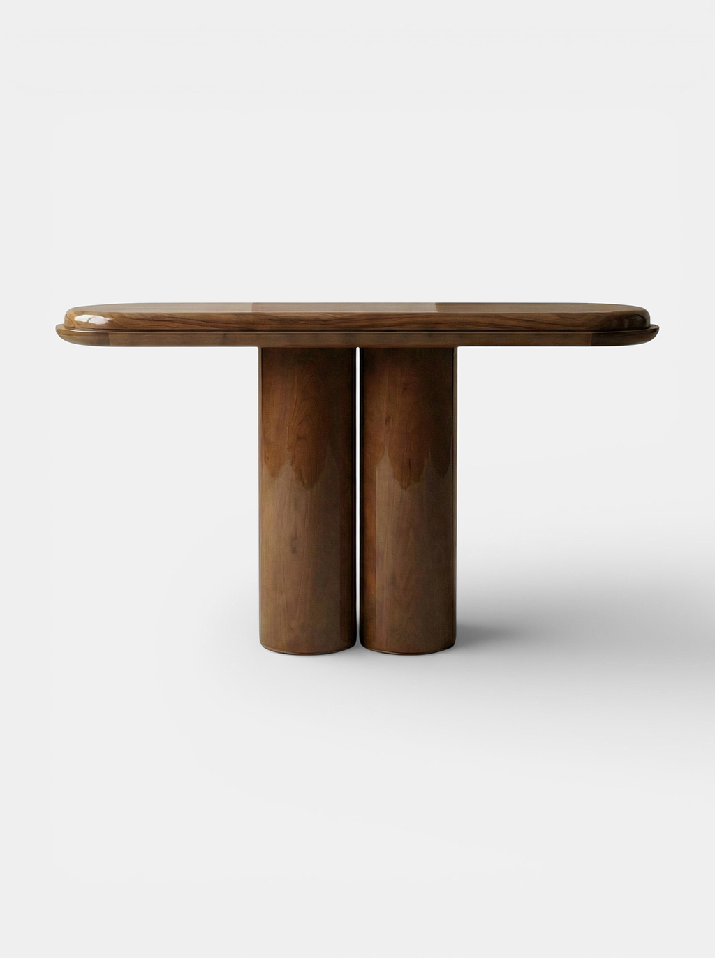 Ida wooden console table - Italian crafted luxury wood furniture with clean modern lines - view 3