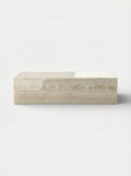 Ivory onyx Bubble Gum coffee table - Italian luxury marble furniture with sculptural design - view 1