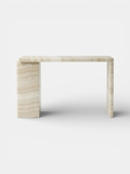Jill console Vanilla Onyx marble - MARBERA Italian luxury furniture with warm cream tones and natural veining