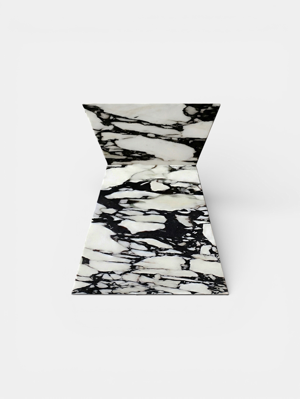 MARBERA Aria Calacatta Viola marble furniture, Italian luxury handcrafted contemporary design piece