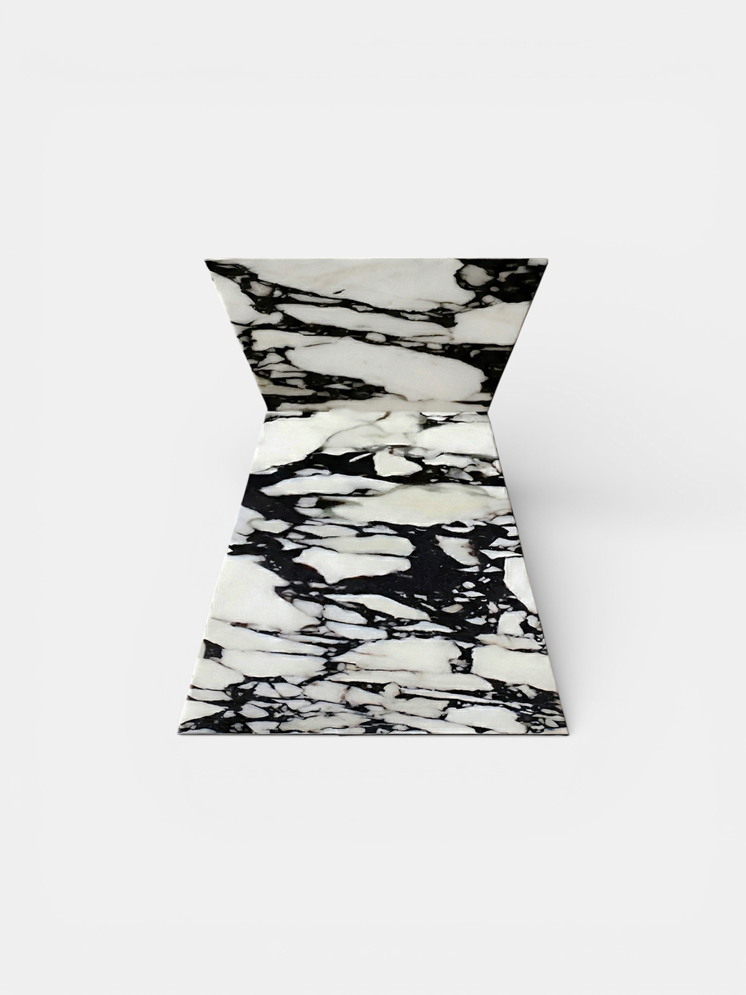 MARBERA Aria Calacatta Viola marble furniture, Italian luxury handcrafted contemporary design piece