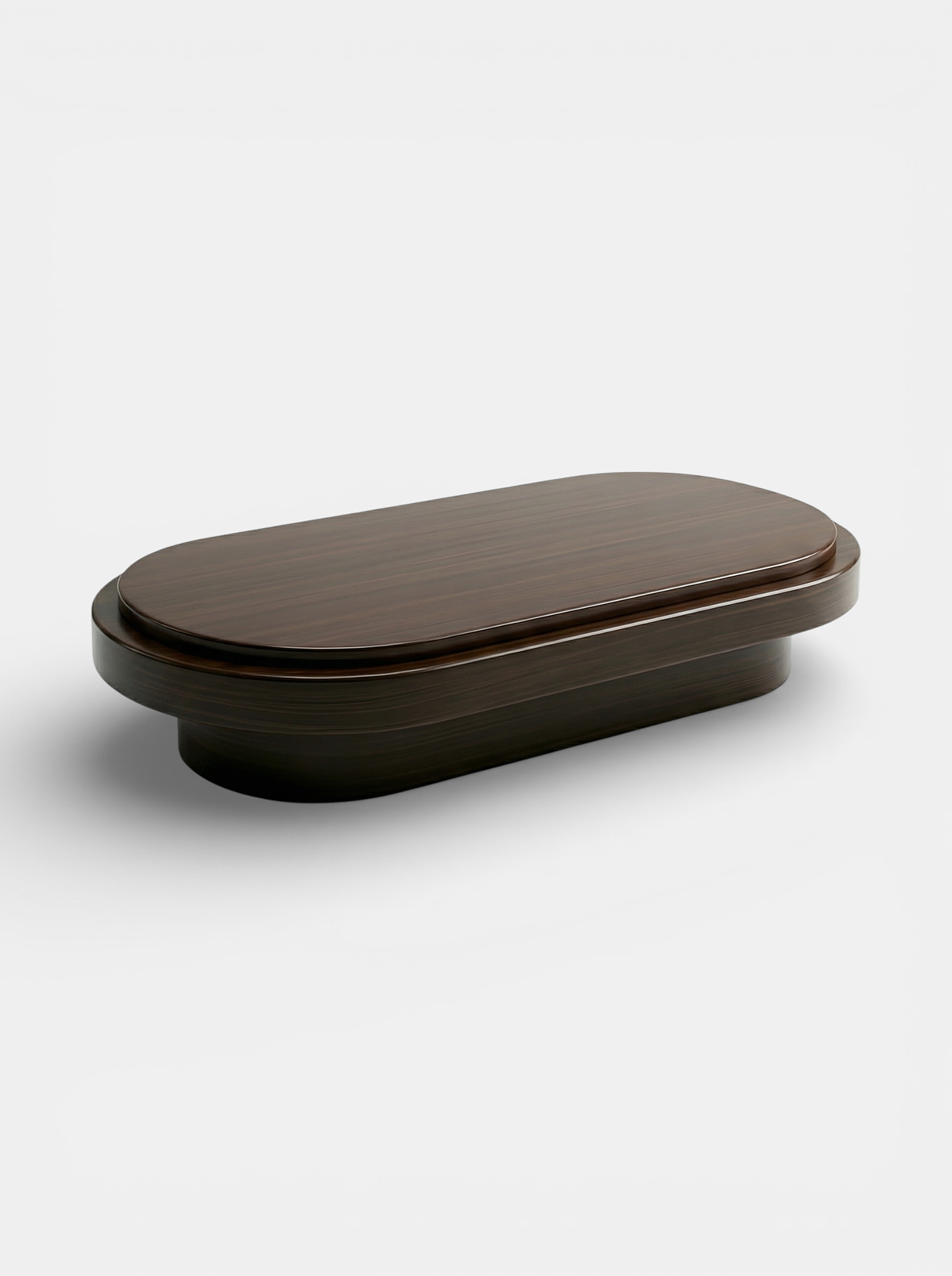 MARBERA Mirage wooden furniture - three quarter left view displaying Italian luxury wood craftsmanship