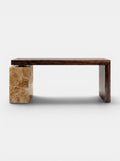 Nina Wood And Honey Onyx Desk