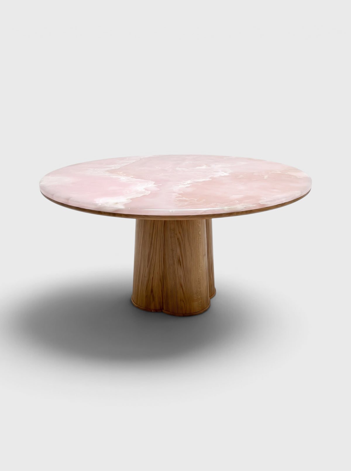 Poli Oak And Pink Onyx