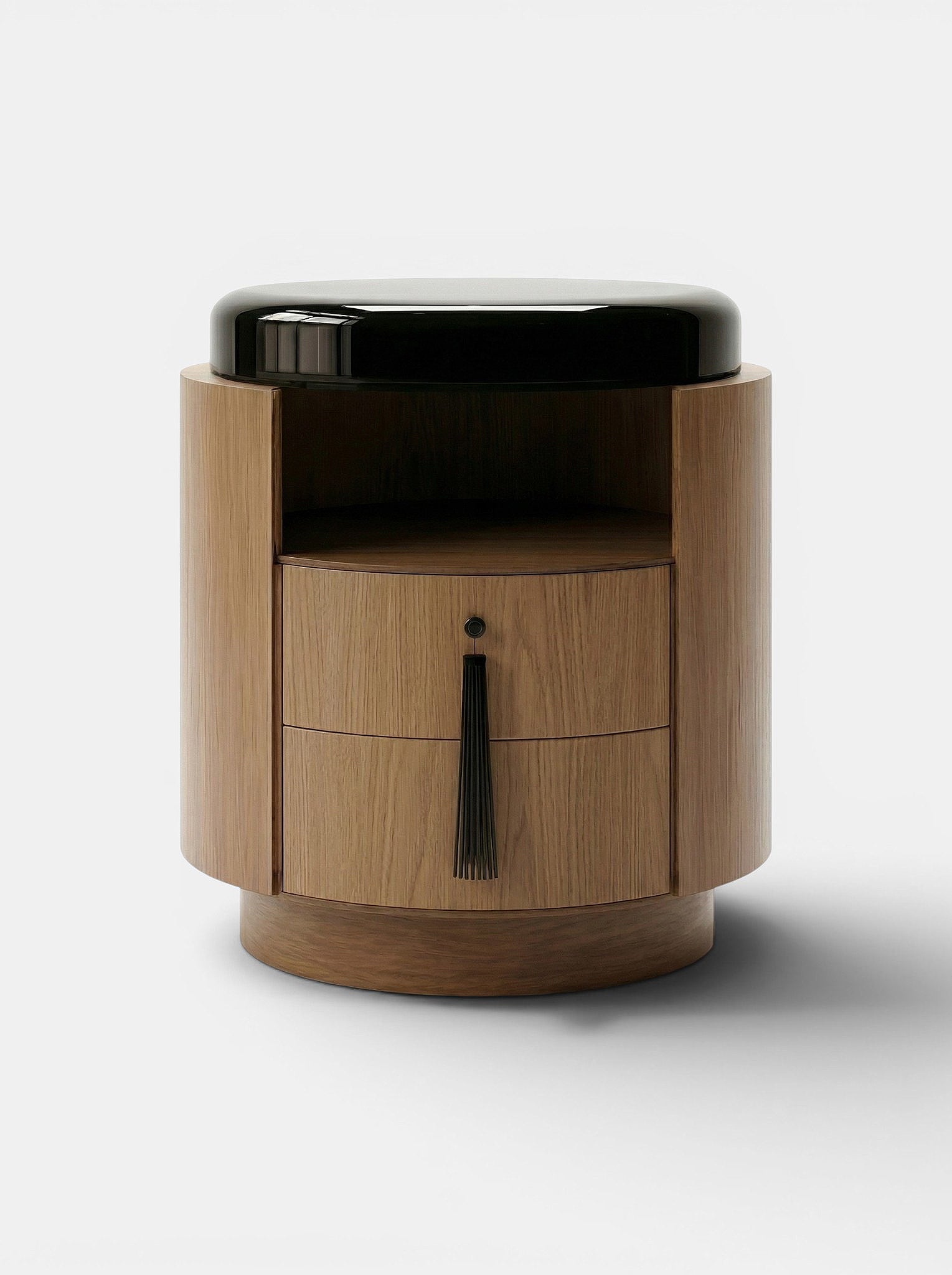 Pompon Oak And Black