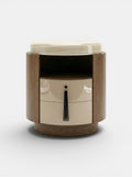Pompon Oak Off-White And Ivory Onyx