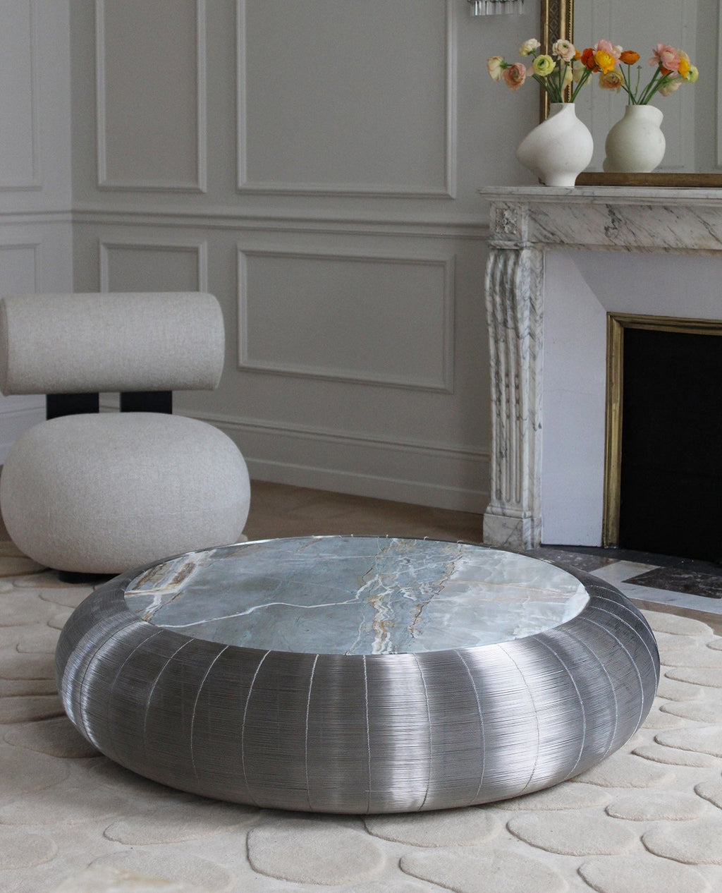 MARBERA MV011 Italian luxury furniture Galaxy collection - premium marble craftsmanship design
