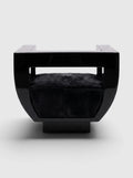 Sora Black Lacquered Wood Chair
